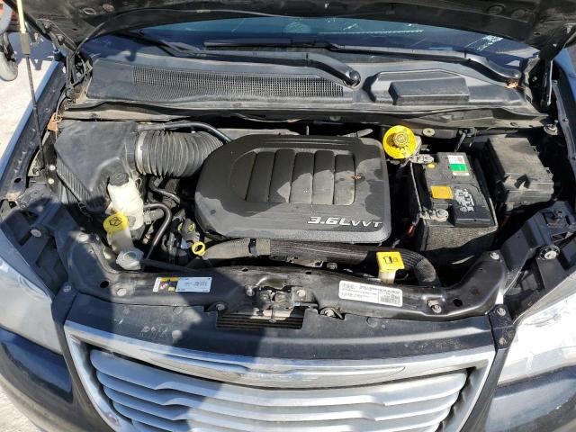 2C4RC1CG4GR221856 - 2016 CHRYSLER TOWN & COU TOURING L BLACK photo 12