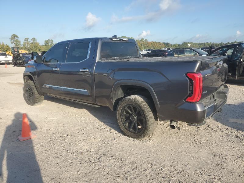 5TFMA5EC6PX016431 - 2023 TOYOTA TUNDRA CREWMAX PLATINUM GRAY photo 2