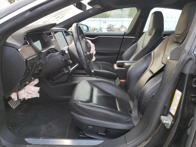 5YJSA1E46GF152593 - 2016 TESLA MODEL S أسود صورة 7