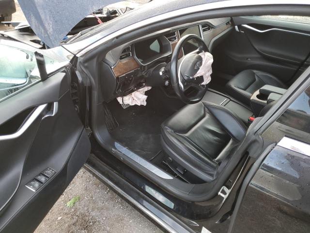 5YJSA1E46GF152593 - 2016 TESLA MODEL S أسود صورة 8