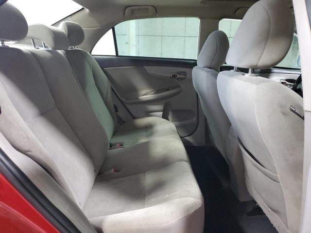 2T1BU4EE6CC900646 - 2012 TOYOTA COROLLA BASE RED photo 10