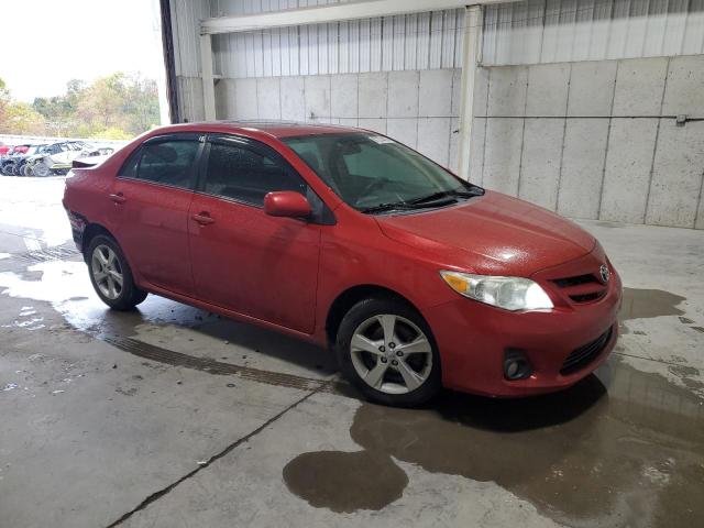 2T1BU4EE6CC900646 - 2012 TOYOTA COROLLA BASE RED photo 4