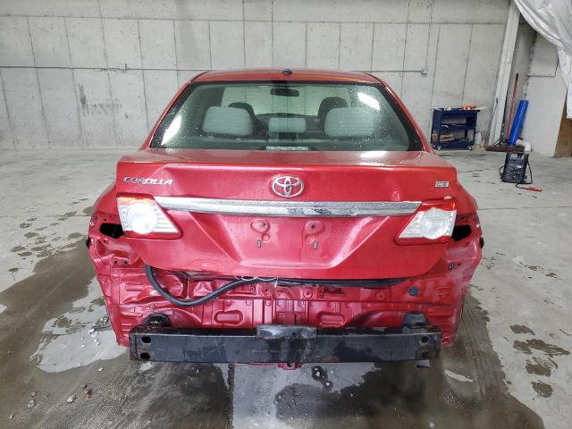 2T1BU4EE6CC900646 - 2012 TOYOTA COROLLA BASE RED photo 6