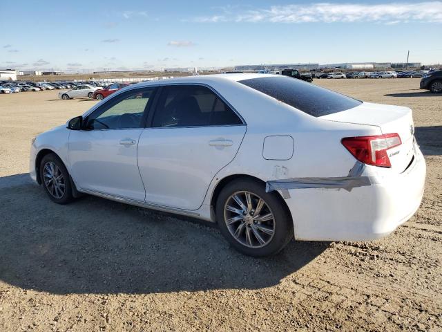 4T1BF1FK2DU218019 - 2013 TOYOTA CAMRY L WHITE photo 2