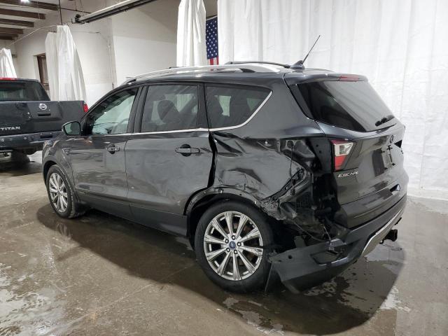 1FMCU9J92JUD56006 - 2018 FORD ESCAPE TITANIUM GRAY photo 2