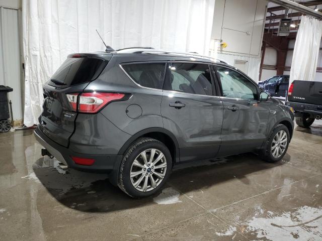 1FMCU9J92JUD56006 - 2018 FORD ESCAPE TITANIUM GRAY photo 3
