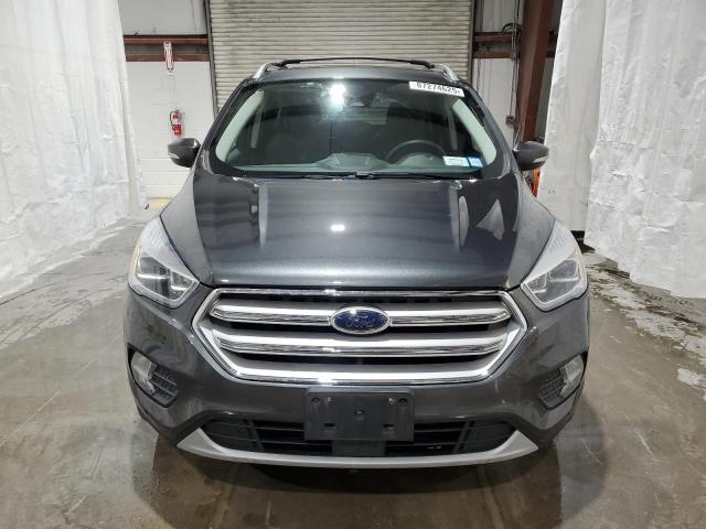 1FMCU9J92JUD56006 - 2018 FORD ESCAPE TITANIUM GRAY photo 5