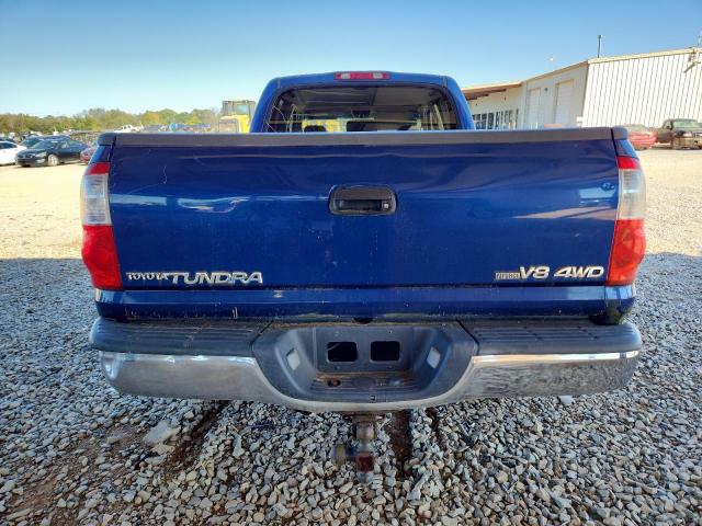 5TBDT441X5S498238 - 2005 TOYOTA TUNDRA DOUBLE CAB SR5 BLUE photo 6