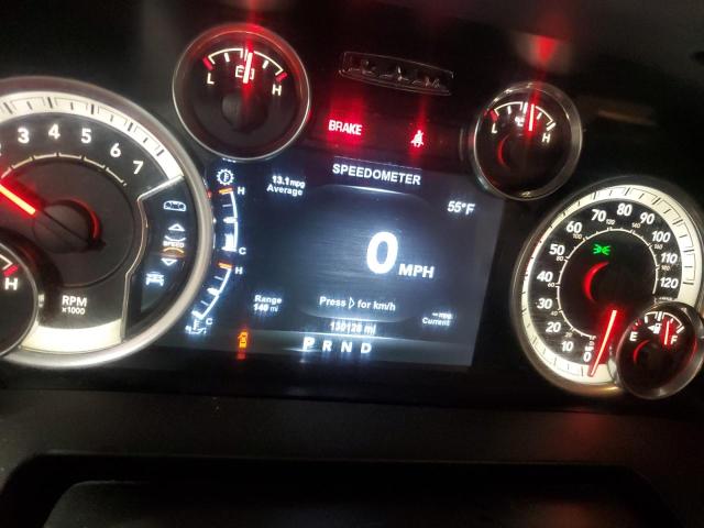 3C6RR7LT8FG599219 - 2015 RAM 1500 SLT BLACK photo 9