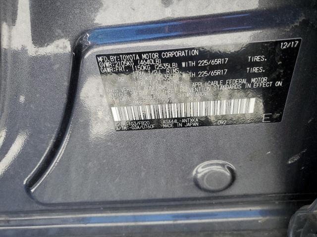 JTMBFREV0JJ729756 - 2018 TOYOTA RAV4 LE 灰色 照片 13