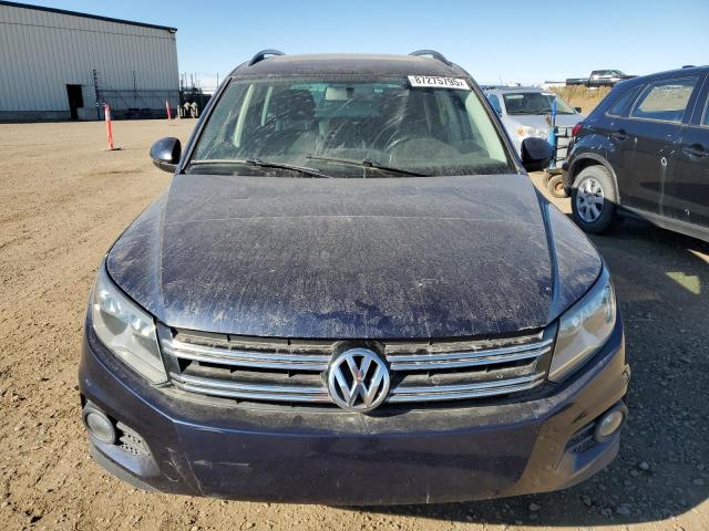 WVGCV7AX2CW534360 - 2012 VOLKSWAGEN TIGUAN S Blau Foto 5