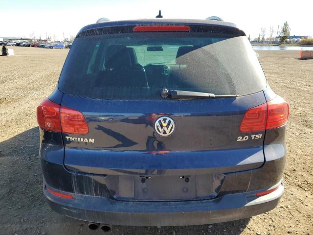 WVGCV7AX2CW534360 - 2012 VOLKSWAGEN TIGUAN S Blau Foto 6