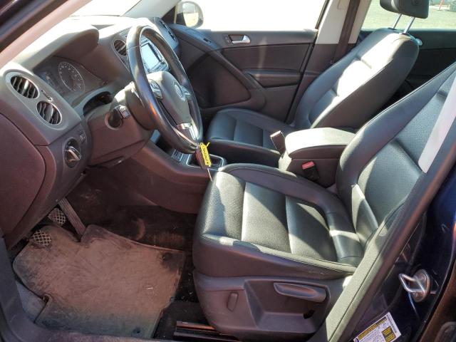 WVGCV7AX2CW534360 - 2012 VOLKSWAGEN TIGUAN S Blau Foto 7