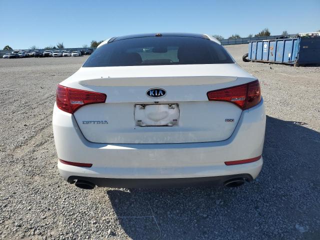 5XXGN4A75CG086802 - 2012 KIA OPTIMA EX Weiß Foto 6
