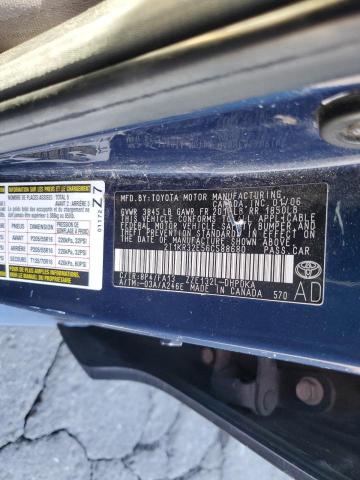 2T1KR32E56C588680 - 2006 TOYOTA COROLLA MA XR BLUE photo 12