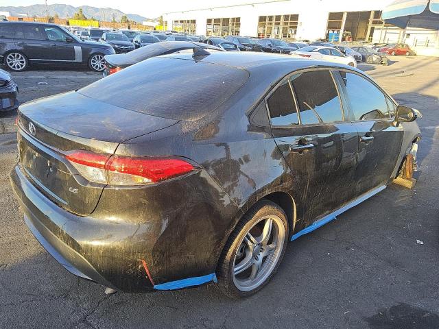 JTDEPMAE7NJ210714 - 2022 TOYOTA COROLLA LE 黑色 照片 3