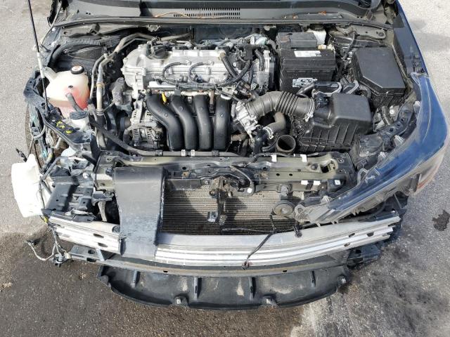 5YFEPMAE4MP211555 - 2021 TOYOTA COROLLA LE BLACK photo 11
