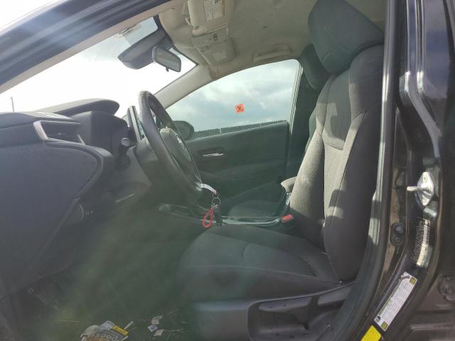 5YFEPMAE4MP211555 - 2021 TOYOTA COROLLA LE BLACK photo 7