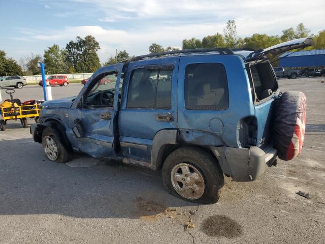 1J4GL48K96W110693 - 2006 JEEP LIBERTY SPORT 蓝色 照片 2