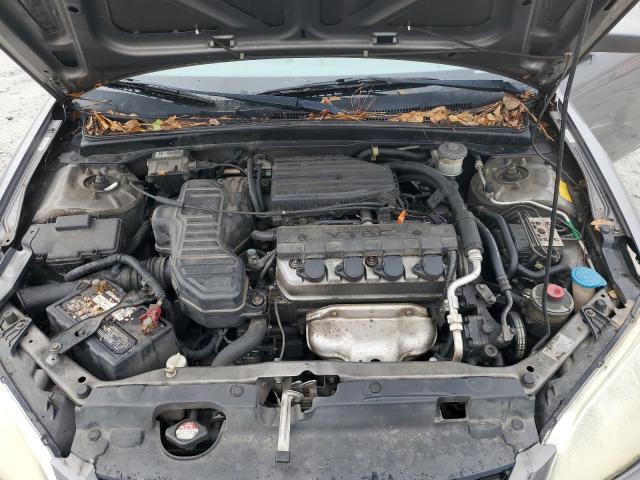 1HGEM22995L079080 - 2005 HONDA CIVIC EX GRAY photo 11