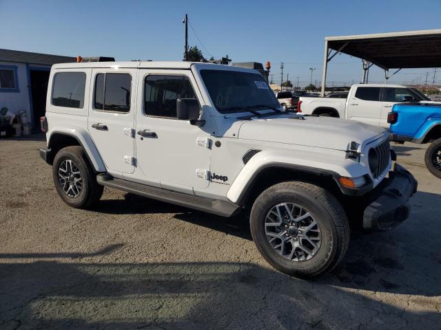 1C4PJXEN9SW609774 - 2025 JEEP WRANGLER SAHARA Blanco foto 4