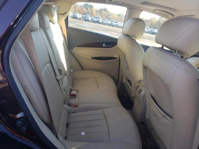 JNKAJ09F58M360098 - 2008 INFINITI EX35 BASE BURGUNDY photo 10