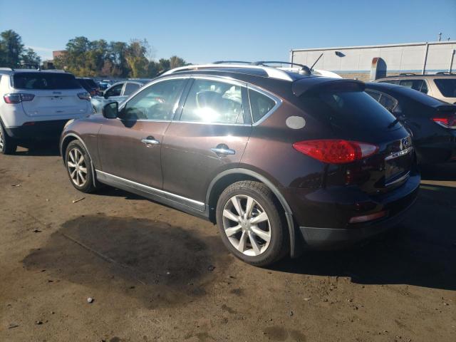 JNKAJ09F58M360098 - 2008 INFINITI EX35 BASE BURGUNDY photo 2