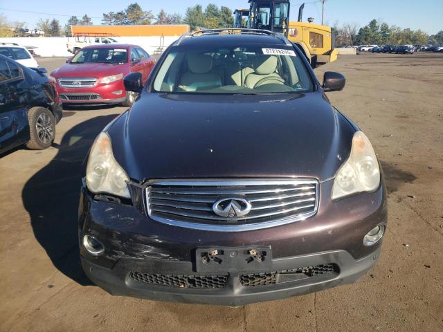 JNKAJ09F58M360098 - 2008 INFINITI EX35 BASE BURGUNDY photo 5