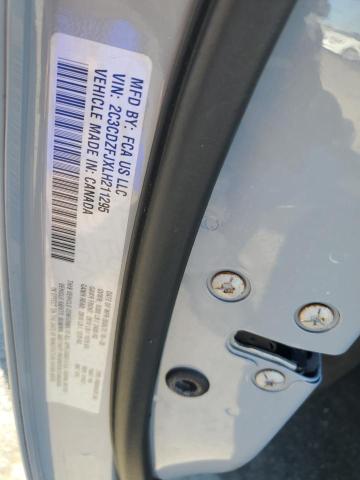 2C3CDZFJXLH211295 - 2020 DODGE CHALLENGER R/T SCAT PACK GRAY photo 13