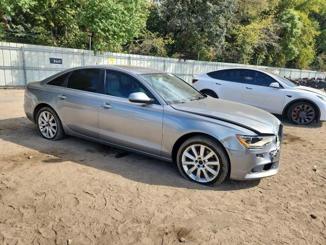 WAUGFAFC6DN130018 - 2013 AUDI A6 PREMIUM PLUS GRAY photo 4