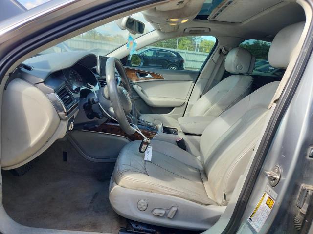 WAUGFAFC6DN130018 - 2013 AUDI A6 PREMIUM PLUS GRAY photo 7