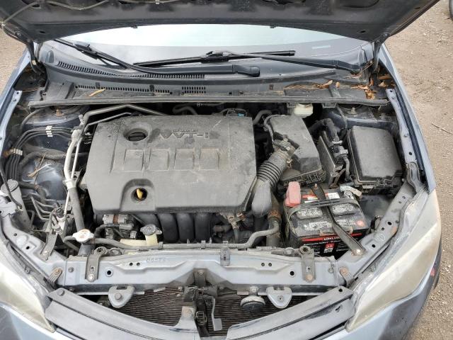 2T1BURHE0HC923727 - 2017 TOYOTA COROLLA L BLUE photo 11