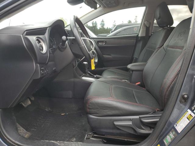 2T1BURHE0HC923727 - 2017 TOYOTA COROLLA L BLUE photo 7