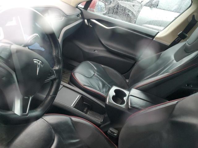 5YJSA1DPXDFP13921 - 2013 TESLA MODEL S წითელი ფოტო 8