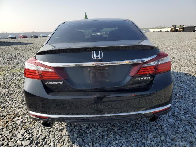 1HGCR2F61GA226984 - 2016 HONDA ACCORD SPORT შავი ფოტო 6