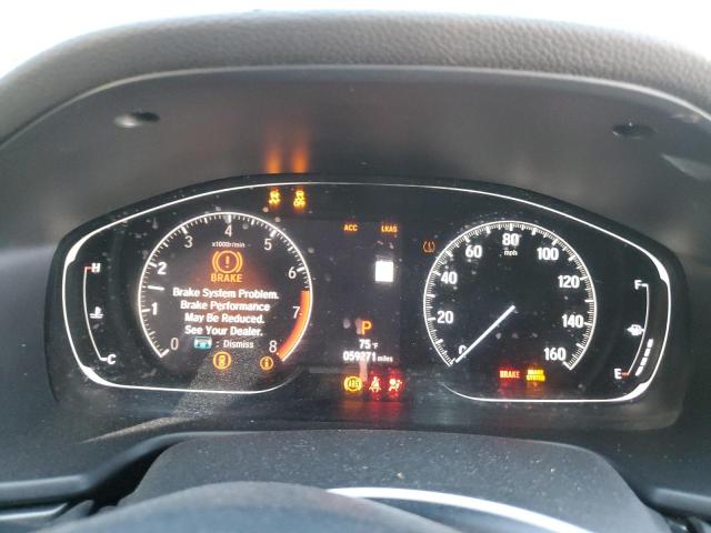 1HGCV1F19KA126926 - 2019 HONDA ACCORD LX Gris foto 9