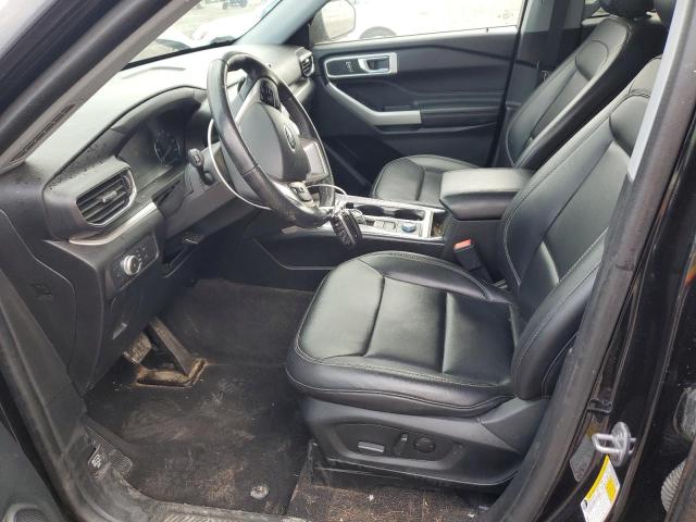 1FMSK8DH4NGB00677 - 2022 FORD EXPLORER XLT CHARCOAL photo 7