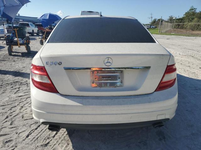WDDGF5EB1AR123460 - 2010 MERCEDES-BENZ C 300 WHITE photo 6