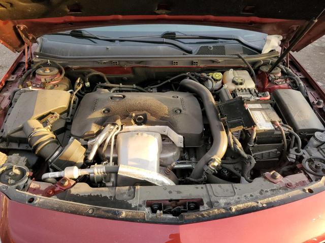 2G4GV5GX1G9155264 - 2016 BUICK REGAL GS BURGUNDY photo 11
