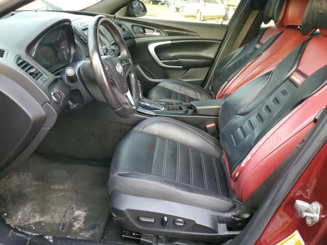 2G4GV5GX1G9155264 - 2016 BUICK REGAL GS BURGUNDY photo 7