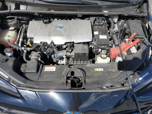 JTDKARFU4K3081901 - 2019 TOYOTA PRIUS BLACK photo 11