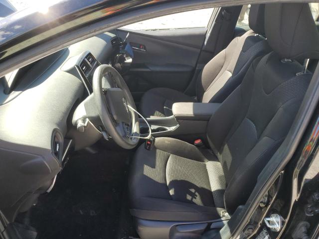 JTDKARFU4K3081901 - 2019 TOYOTA PRIUS BLACK photo 7