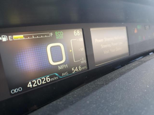 JTDKARFU4K3081901 - 2019 TOYOTA PRIUS BLACK photo 9