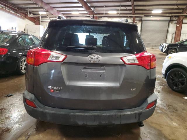 JTMZFREV2DD023910 - 2013 TOYOTA RAV4 LE Сірий фото 6