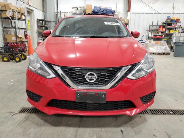 3N1AB7AP7HY206472 - 2017 NISSAN SENTRA S RED photo 5