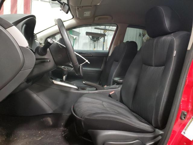 3N1AB7AP7HY206472 - 2017 NISSAN SENTRA S RED photo 7