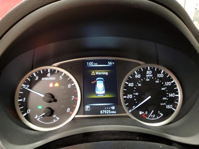 3N1AB7AP7HY206472 - 2017 NISSAN SENTRA S RED photo 9