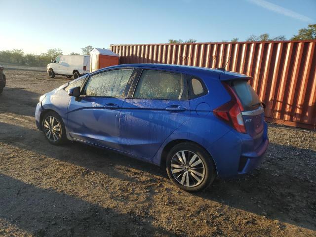 JHMGK5H92HS010441 - 2017 HONDA FIT EX BLUE photo 2