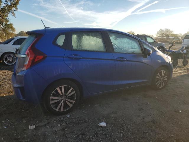 JHMGK5H92HS010441 - 2017 HONDA FIT EX BLUE photo 3