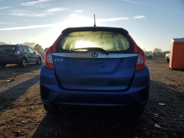 JHMGK5H92HS010441 - 2017 HONDA FIT EX BLUE photo 6